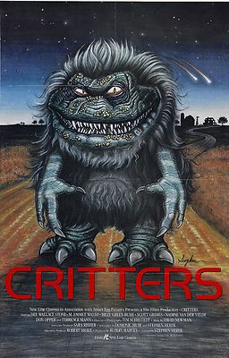 CRITTERS Movie Poster Horror 80's Sci Fi | eBay