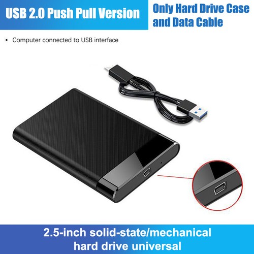 USB Type C HDD Enclosure SATA SSD Hard Drive Case For Solid State Or Mechanical - Afbeelding 19 van 25