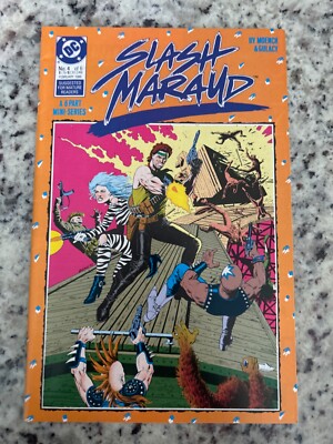 Slash Maraud #4 Mini-Series (DC, 1988) VF