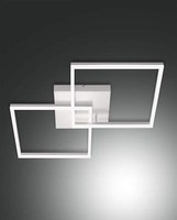 Fabas Luce Led Deckenleuchte Bard 110X650Mm 52W Neutralweiß Weiß Dimmbar