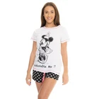 Disney Minnie Mouse Pyjamas Adults Womens Loungewear Pyjama Set Short Pyjamas