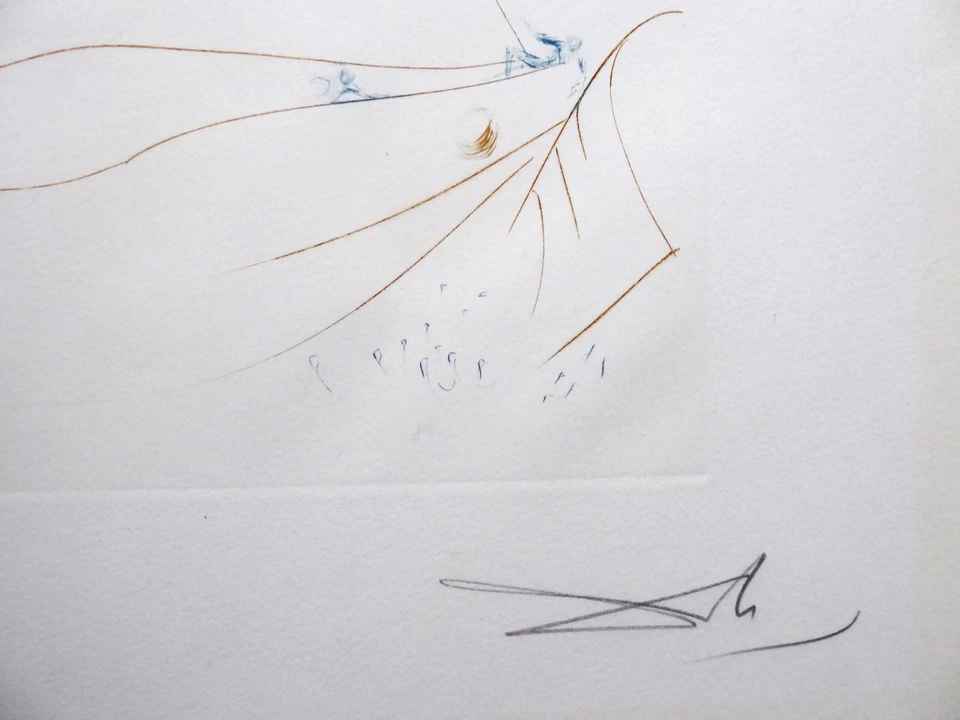 SALVADOR DALI - "LE VAISSEAU FANTOMÉ" - FARBRADIERUNG 1969 - Bild 3 von 4