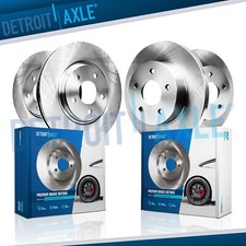 Front Rear Disc Brake Rotors for Mercedes-Benz GLA250 CLA250 with Sport Package