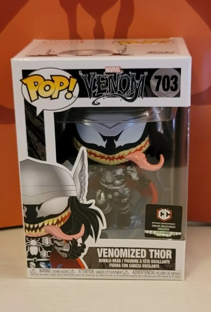 Marvel #0703 Funko POP! Venomized Thor (Chalice Collectibles