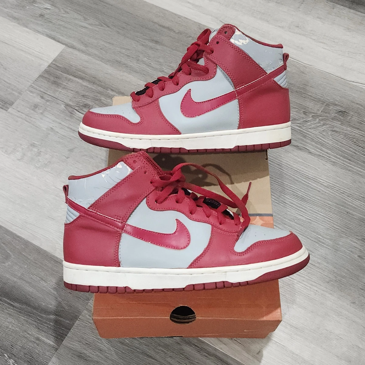 Nike Dunk Le High Silver for Sale | Authenticity Guaranteed | eBay