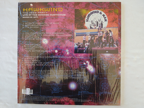 Hawkwind - The 1999 Party (Live At The Chicago Auditorium) 2LP 2019 Near mint - Picture 2 of 4