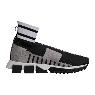 Dolce & Gabbana Black Sock Sneakers 16869573_35626553_600.jpg main image 4