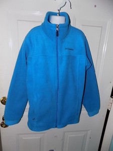 columbia light blue jacket