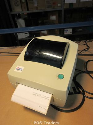 ZEBRA LP2844 Direct Thermal Label Barcode POS Printer Drucker USB LPT RS232 + PS