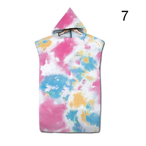 Swim Beach Bath Hooded Towel Coverup Poncho Changing Robe Bath Adult Kids Gift - Picture 8 of 38