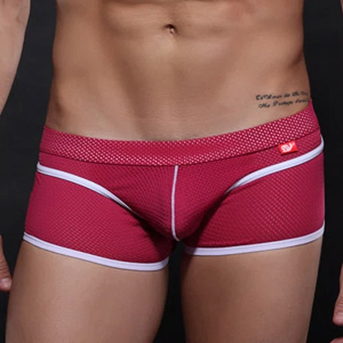 NUEVO Hombre Calzoncillos Boxer Malla Seda Hielo Transpirables Calzoncillos Ropa Interior Sin Costuras - Imagen 19 de 19