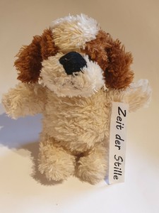 Trudi Bussi Hund Braun Beige Ca 17 Cm Ohne Holz Herz Granulat Stofftier Ebay