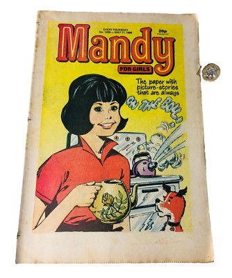 Comic Mandy May 1986 No. 1009 Vintage Collectable Mag ra