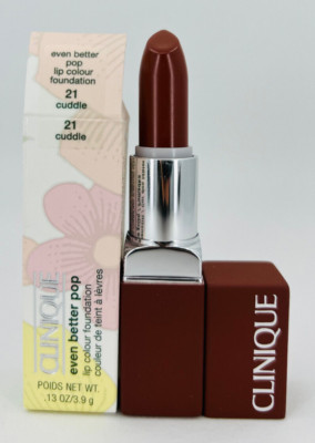 Clinique Even Better Pop Lip Colour Foundation 21 CUDDLE - .13oz./3.9g