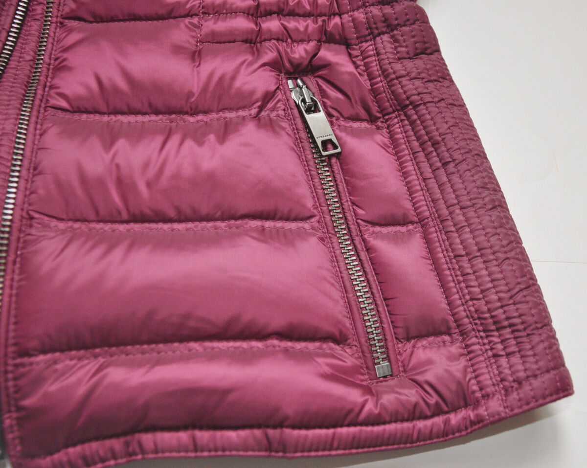 NWT Burberry Brit Cranstead Check Quilted Down Vest Puffer NWT Burberry Brit Cranstead Check Quilted Down Vest Puffer