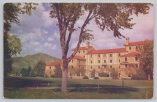 Postcard Women's Dormitory University of Colorado Boulder