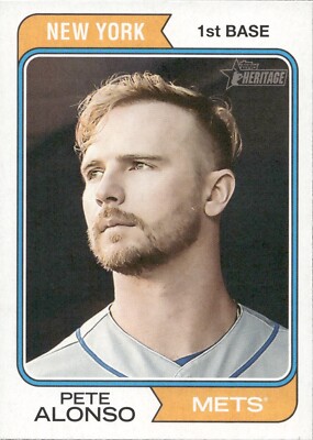 Pete Alonso - 2023 Topps Heritage Baseball #380