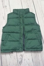 Gymboree Boy's Puffer Vest zip up Dark Blue Green Sz XS 3-4