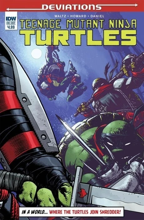 DEVIATIONS : TEENAGE MUTANT NINJA TURTLES ONE-SHOT - FIRST 1st PRINT - IDW TMNT