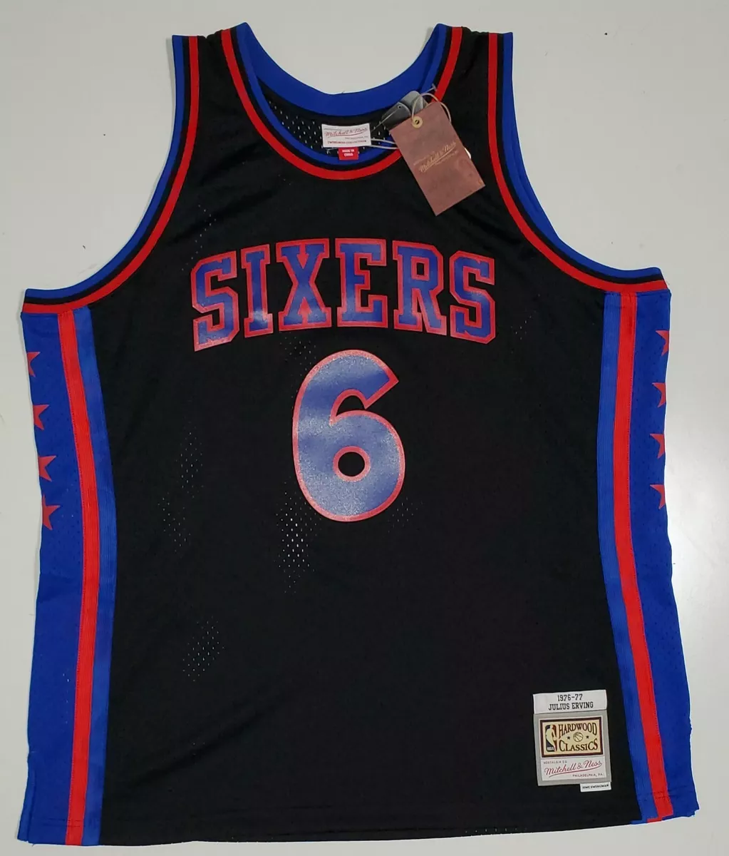 Swingman Julius Erving Philadelphia 76ers 1976-77 Jersey