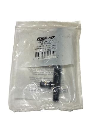 ZURN PEX QickSert CR QPM43-4 1-34'' Inlet & 4-1/2'' Outlets Polymer Multi-Port Tee