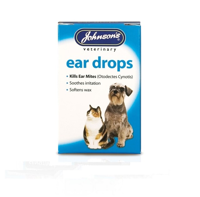 Johnsons Ear Drops Hund Katze Tropfen Behandlung Lösung 15ml günstig