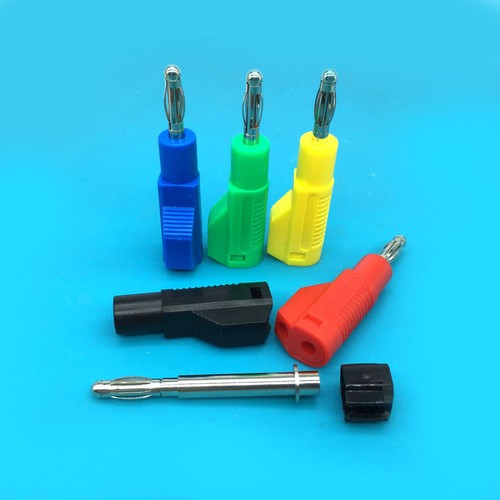 10PCS 4mm Stackable Solder Banana Plug Test Plug Connector for DIY Electrical - Picture 2 of 8