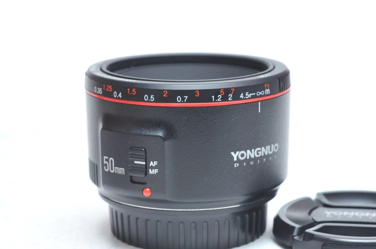 YONGNUO 50mm Focal Camera Lenses for sale | eBay