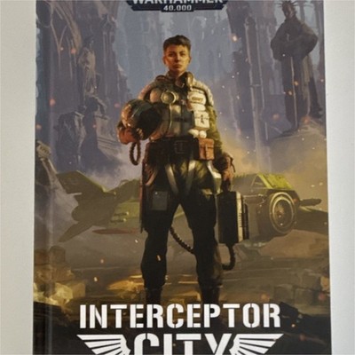 Warhammer 40,000: Interceptor City by Dan Abnett, Hardcover Novel Black Library