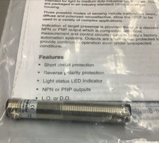 Allen-Bradley 42CF-R1LPB1-D4 Photoelectric Beam Sensor Cylinder 10-30VDC (B228)