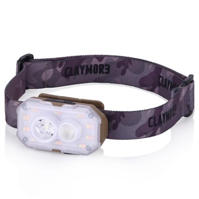 Claymore [HEADY+] Rechargeable Headlamp, Head Lantern 600 Lumens 3,500mAh Batter