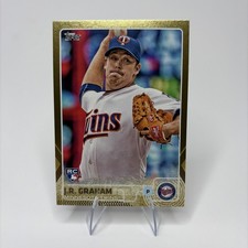 2015 Topps Refractor J.R. Graham Rookie Card US152 RC Minnesota Twins /2015