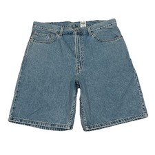 Vintage Y2K Levi  s 550 Men  s Denim Shorts Size 38 Medium Wash