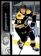 2021-22 Upper Deck Charlie McAvoy Boston Bruins #18 11885