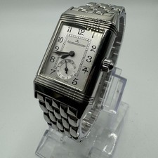 Jaeger-LeCoultre Reverso Duetto 256.8.75 Steel Diamond Watch Box