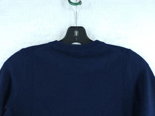 J. Crew CrewCuts Cashmere Crewneck Sweater - Navy Size Medium (8-9) - Picture 10 of 10