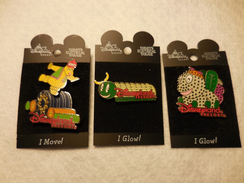 Disney Main Street Electrical Parade Pins  Lot of 3 Disneyland
