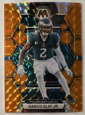 Panini 2023 Mosaic Darius Slay Jr. #198 Orange Mosaic Prizm /199 Eagles NFL