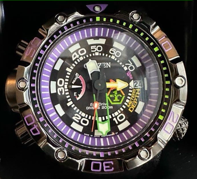 EVA × CITIZEN PROMASTER「初号機 SPECIAL」 EVA × CITIZEN PROMASTER Unit-01 SPECIAL Serial No. 2 Evangelion