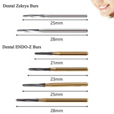 Dental Surgical Zekrya Endo-Z Carbide Tungsten Drill Burr FG Bur 21/23/25/28mm