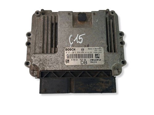 Opel Astra H 2005 Motorsteuergerät ECU 8980135190 kW GENUINE BVV3501