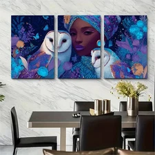 3pcs Artsy Aristotle Nature Quote Perfect Wall Art Canvas Framed 50x70cm