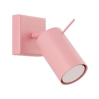 Wandspot Stahl Rosa GU10 Verstellbar Blendarm Flur B:8 Cm Leselampe Wohnzimmer