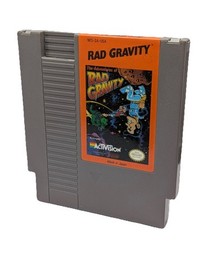The Adventures of Rad Gravity (Nintendo NES, 1990 PAL A) Activision Platformer