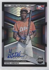 2023 Elite Extra Edition Prime Numbers A Signatures /200 Yefri Jimenez Auto 03j5