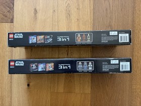 LEGO Star Wars: Microfighter 3 in 1 Super Pack Lot (66533 & 66534) - New Sealed