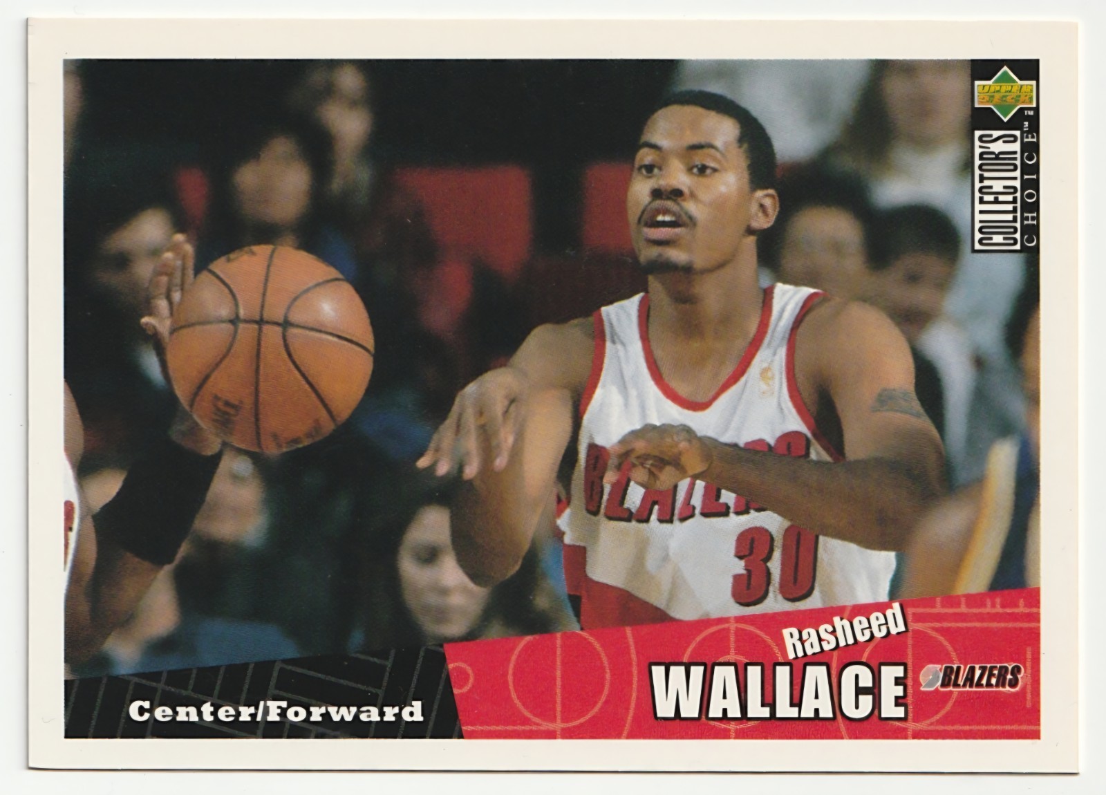 1996-97 Upper Deck Collector's Choice - Rasheed Wallace #318