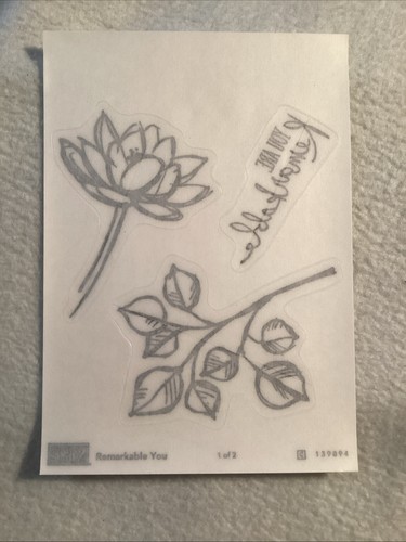 Stampin’ Up! Bemerkenswert Sie 6 Stempel & Framelits 5 Stanzen - 2 Kisten Set - Bild 3 von 14