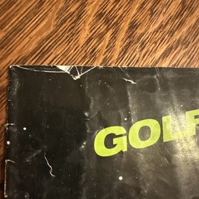 Golf (Nintendo NES) Game Cartridge Tested
