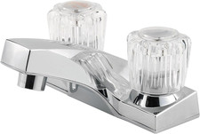 LG1436002 Pfirst Series 2-Handle 4" Centerset Bathroom Faucet in Polished Chrom